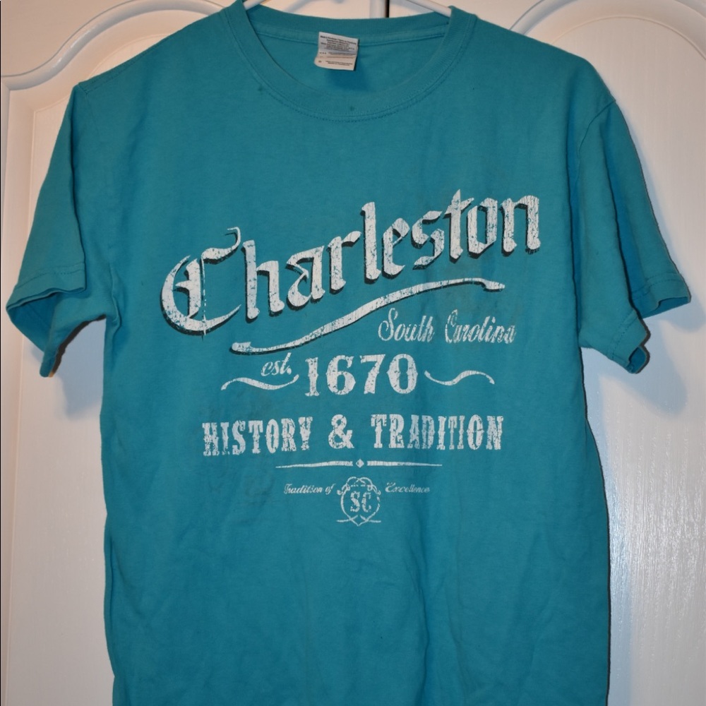 Vintage Charleston, SC Oversized T-Shirt